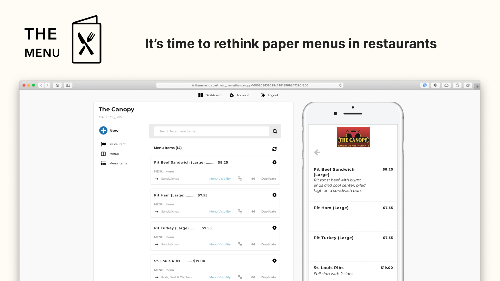 The Menu